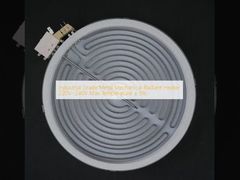 Calentador radiante mecánico de metal de grado industrial 220V~240V Temperatura máxima ± 5%