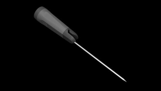 Probe de termómetro inalámbrico de 20 cm de color gris oscuro con una aplicación de prueba de temperatura de carne
