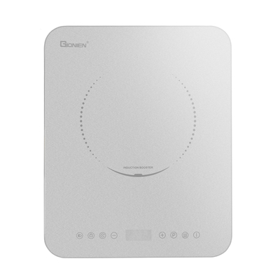 Cocina de inducción ultra delgada 110V 1200W Cocina de inducción portátil gris plateado